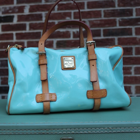 dooney and bourke teal purse